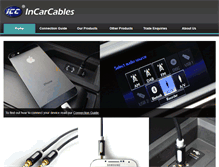 Tablet Screenshot of incarcables.com